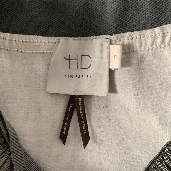 HD in Paris Gray Flared Skirt - Picture 4 of 5